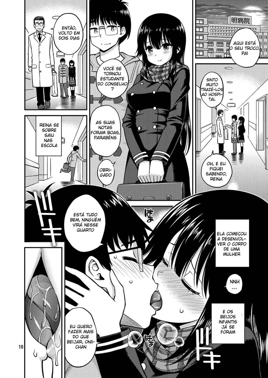 Comendo a irmãzinha em casa