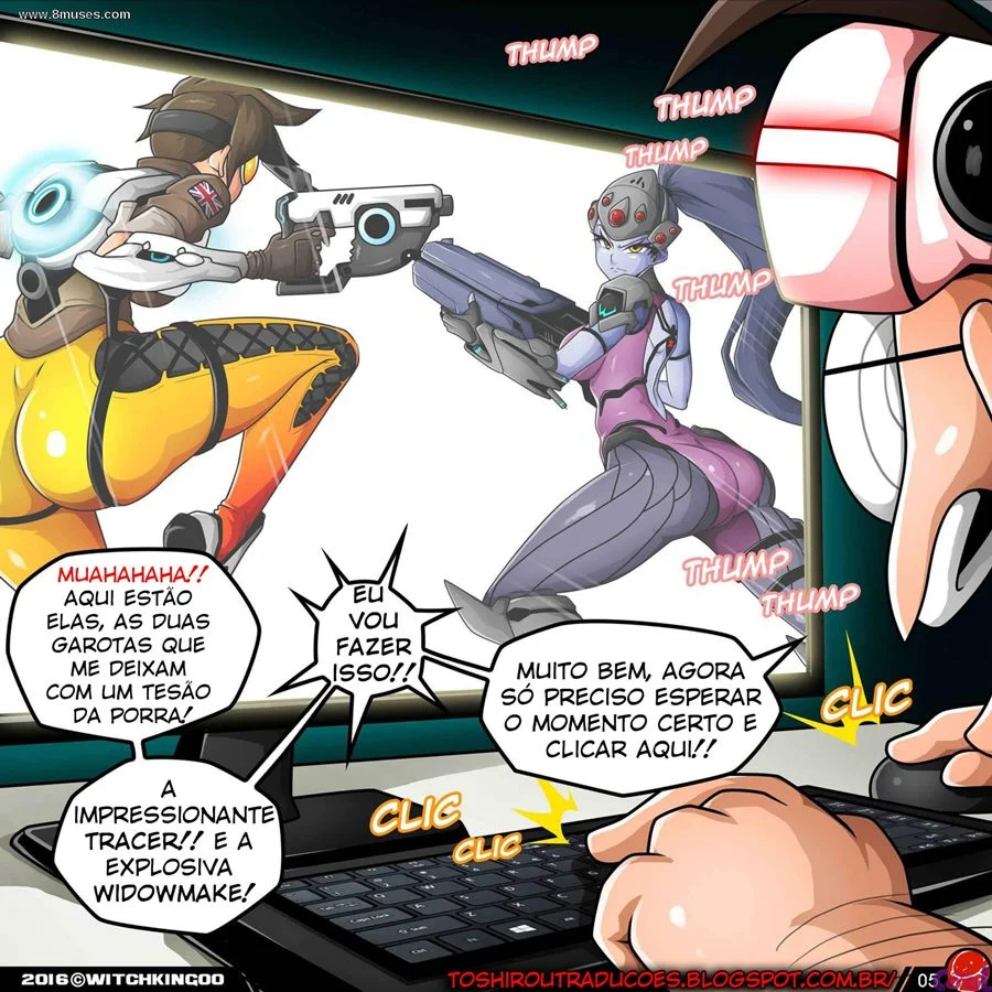 Cartoon adulto: Muito sexo e putaria virtual