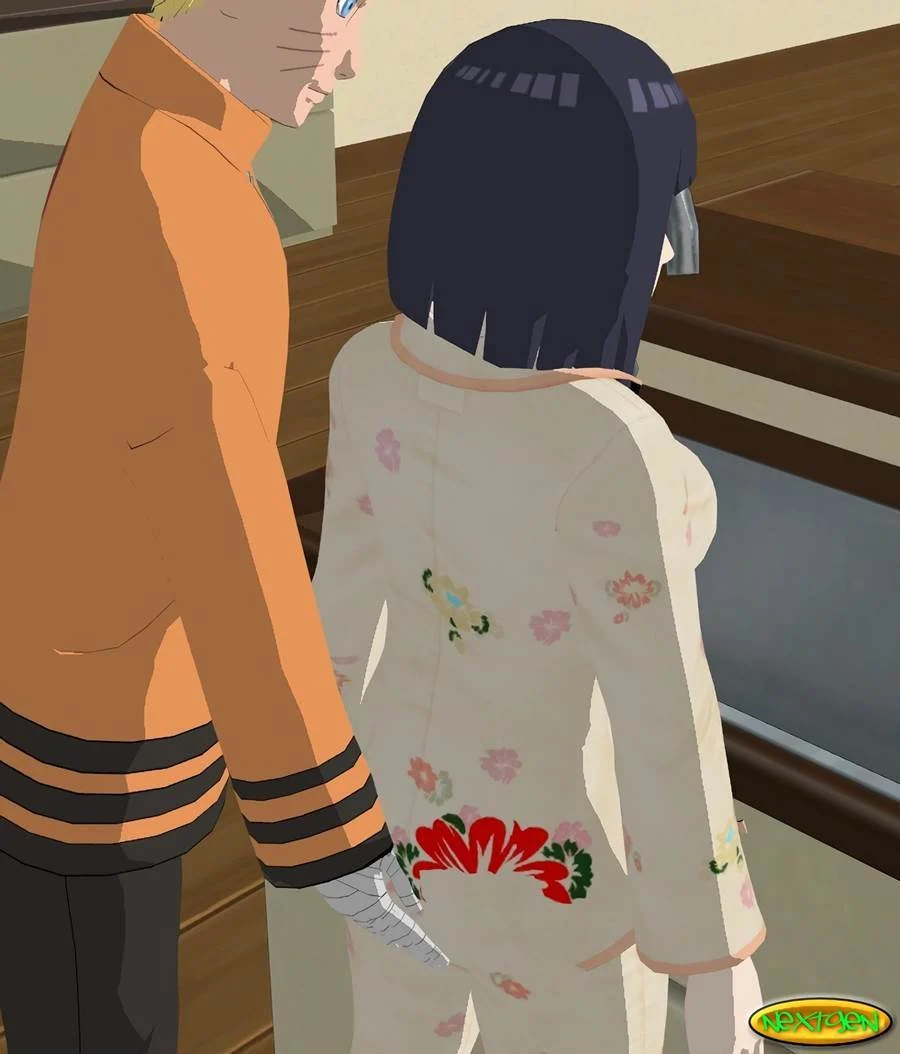 Boruto comendo mamãe Hinata Manga Hentai incesto