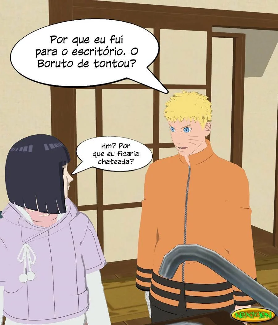 Boruto comendo mamãe Hinata Manga Hentai incesto