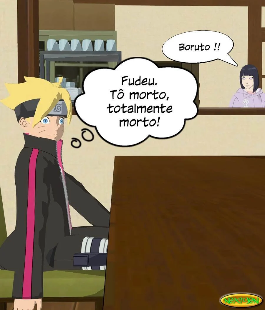 Boruto comendo mamãe Hinata Manga Hentai incesto