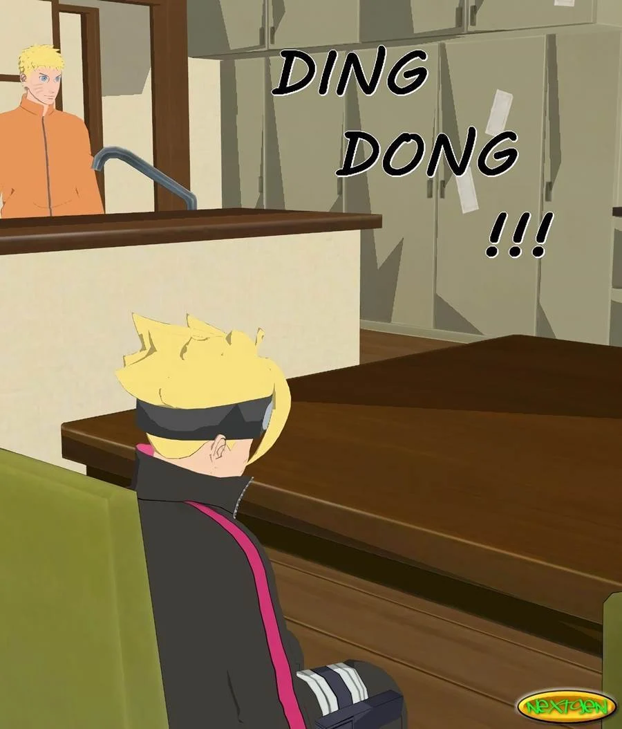 Boruto comendo mamãe Hinata Manga Hentai incesto