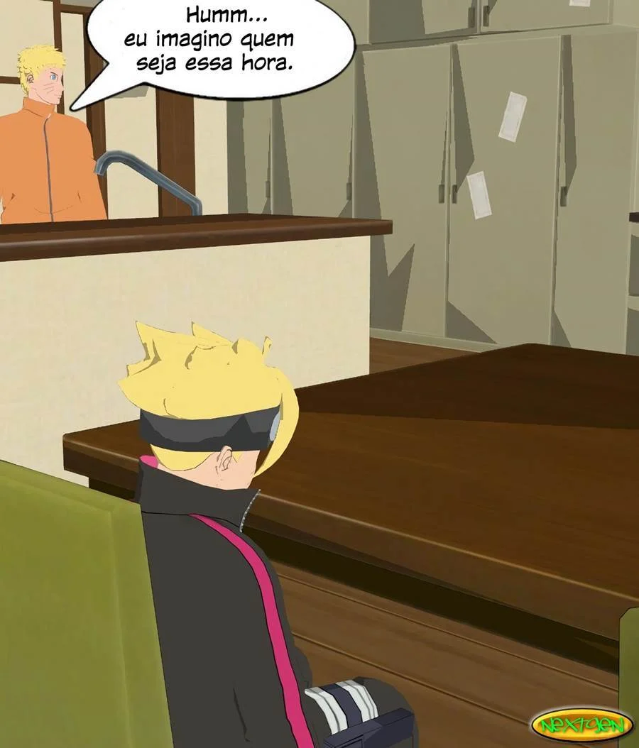 Boruto comendo mamãe Hinata Manga Hentai incesto