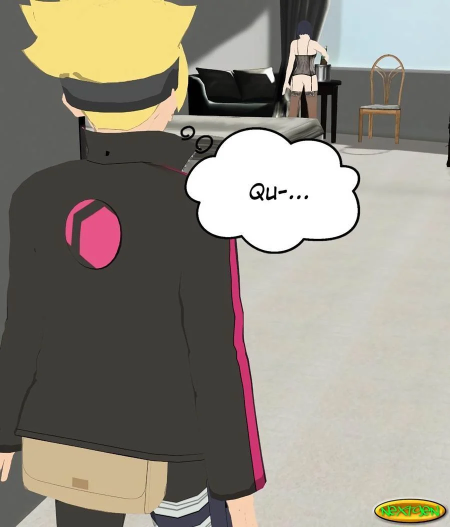 Boruto comendo mamãe Hinata Manga Hentai incesto