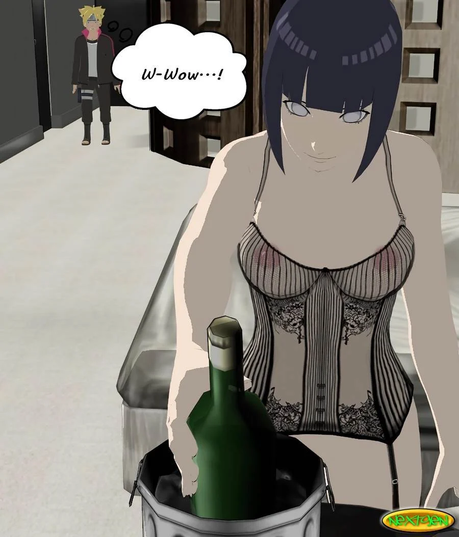 Boruto comendo mamãe Hinata Manga Hentai incesto