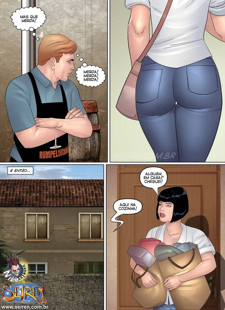 Aline 3 – Meu corninho comendo outra mulher