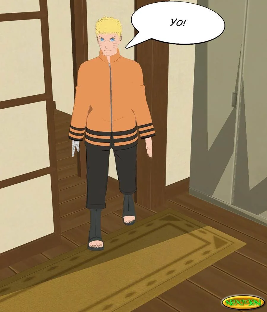 Boruto comendo mamãe Hinata Manga Hentai incesto