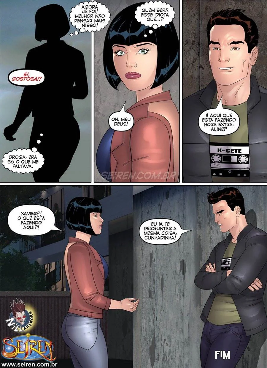 Aline 3 – Meu corninho comendo outra mulher