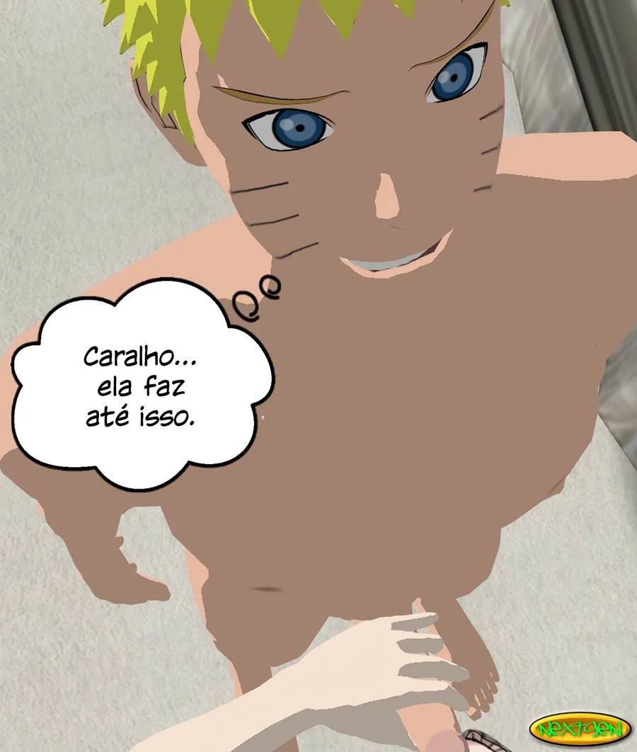 Boruto comendo mamãe Hinata Manga Hentai incesto