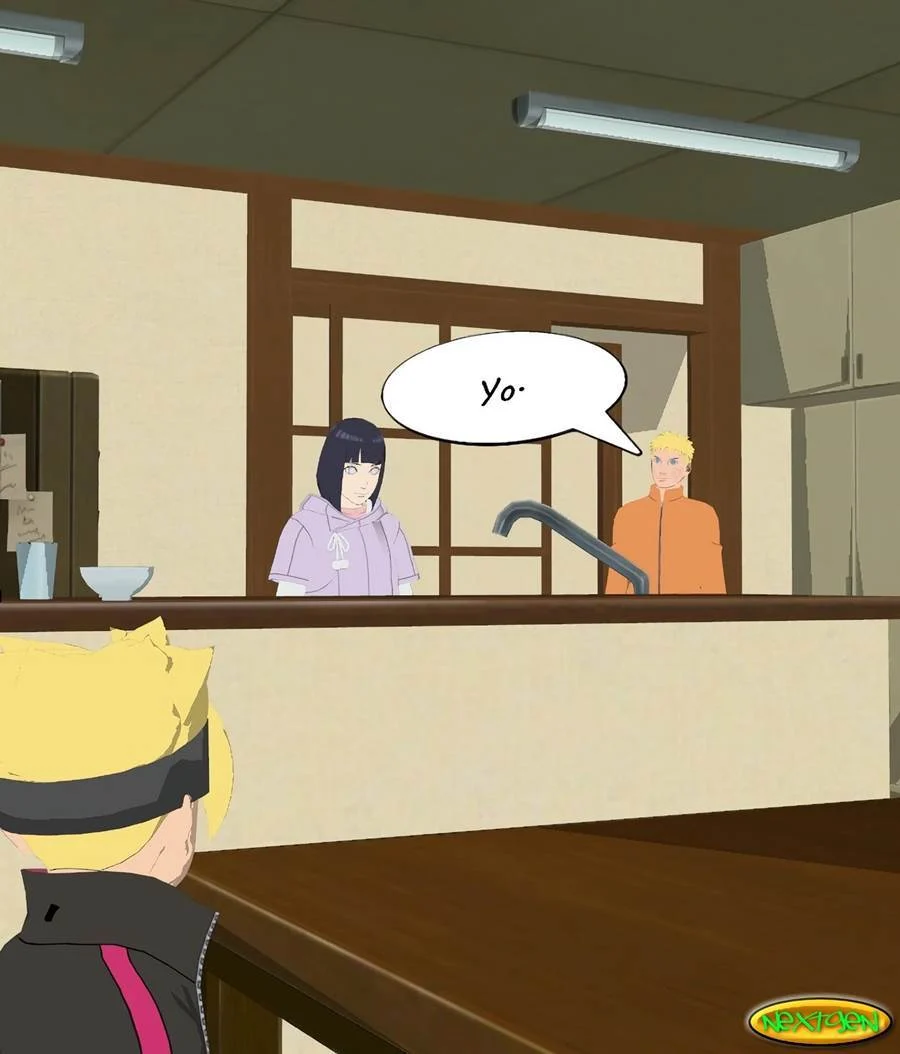 Boruto comendo mamãe Hinata Manga Hentai incesto