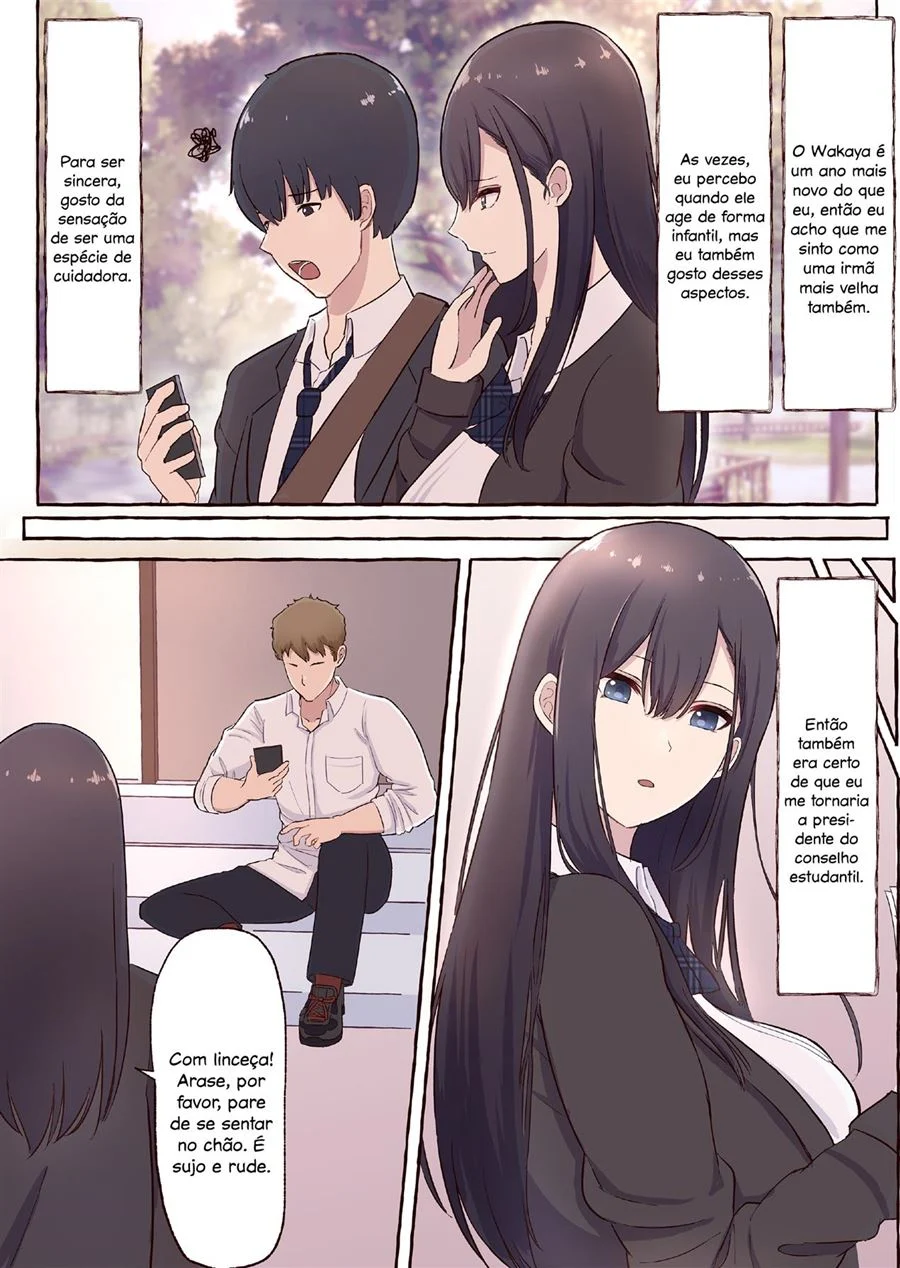 A presidente de classe peituda