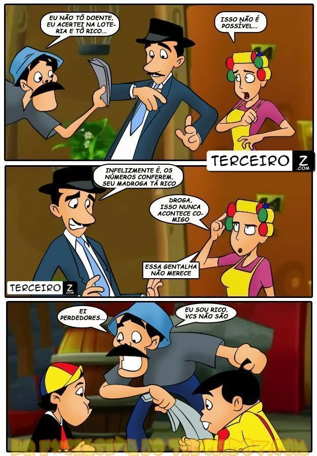Chaves Cartoon Porno Chiquinha E Chavinho Fudendo