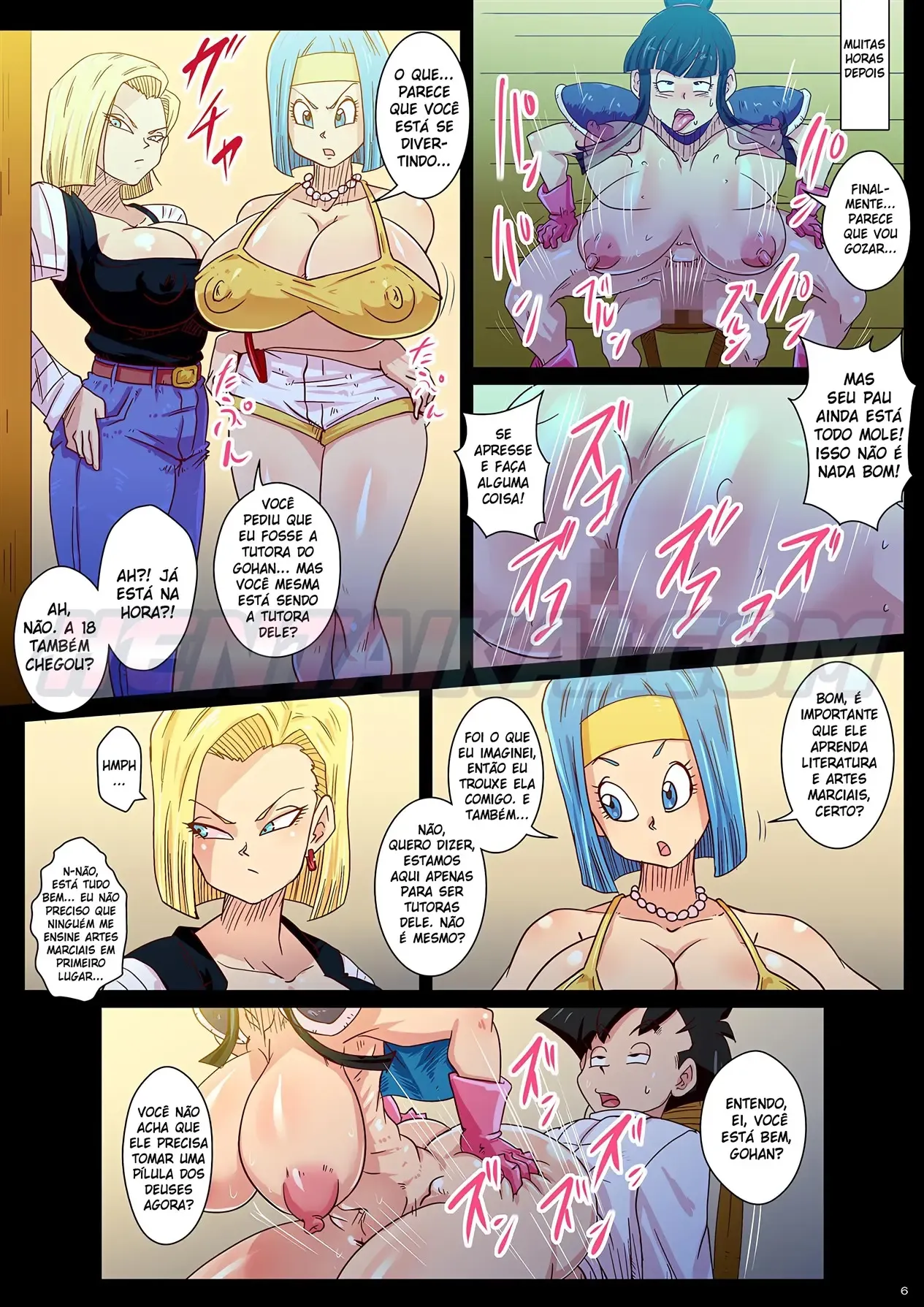 As Tutoras Safadas de Gohan