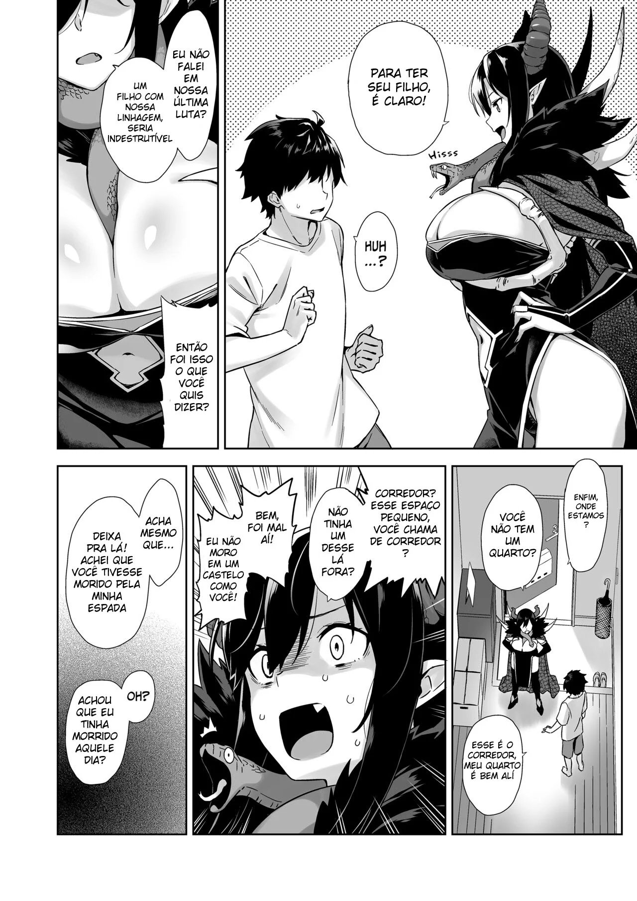 A Rainha Demônio Intrusa e Uma Vida de Sexo Intenso Sem Camisinha Ao Lado Dela