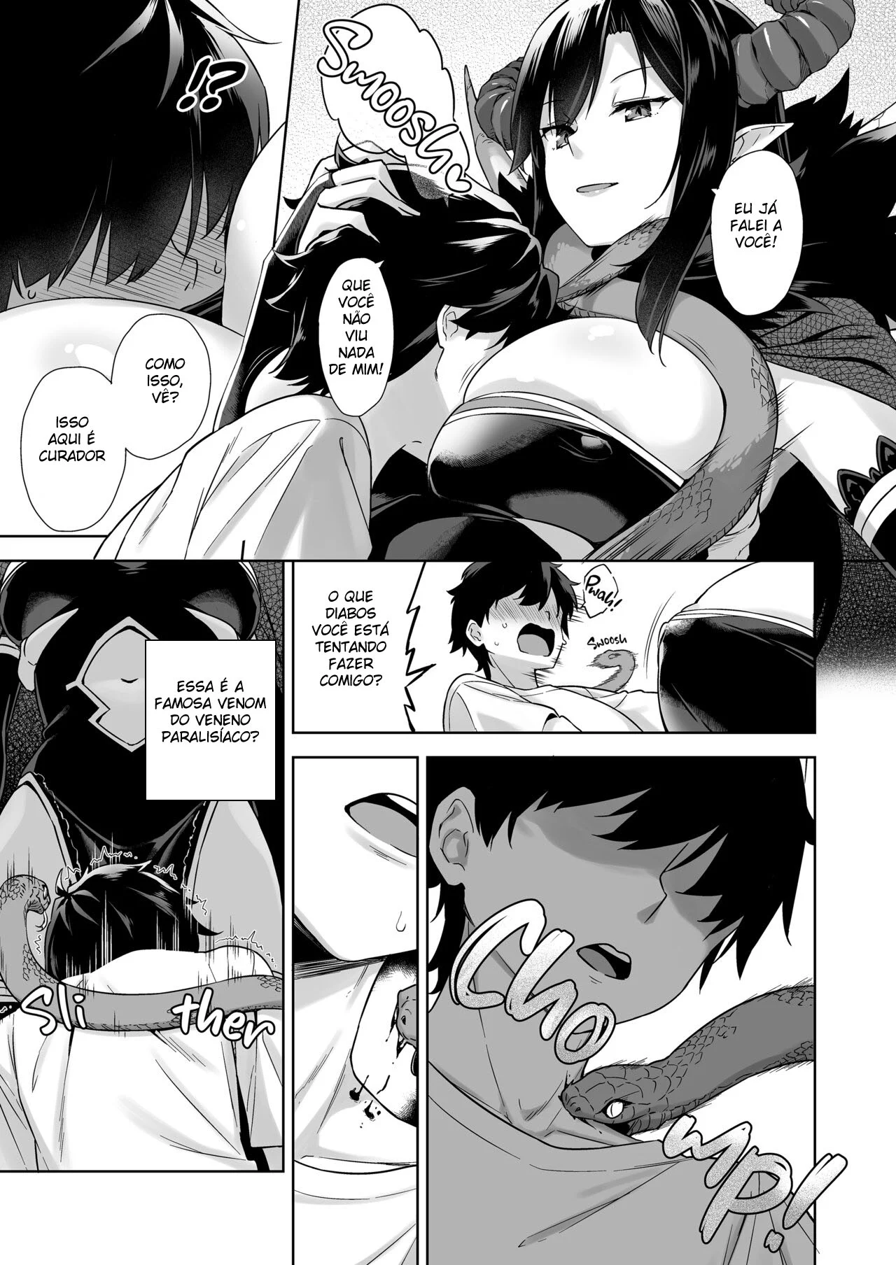 A Rainha Demônio Intrusa e Uma Vida de Sexo Intenso Sem Camisinha Ao Lado Dela