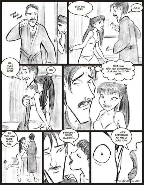 Ay papi 06 quadrinhos porno pai comendo cu da filha