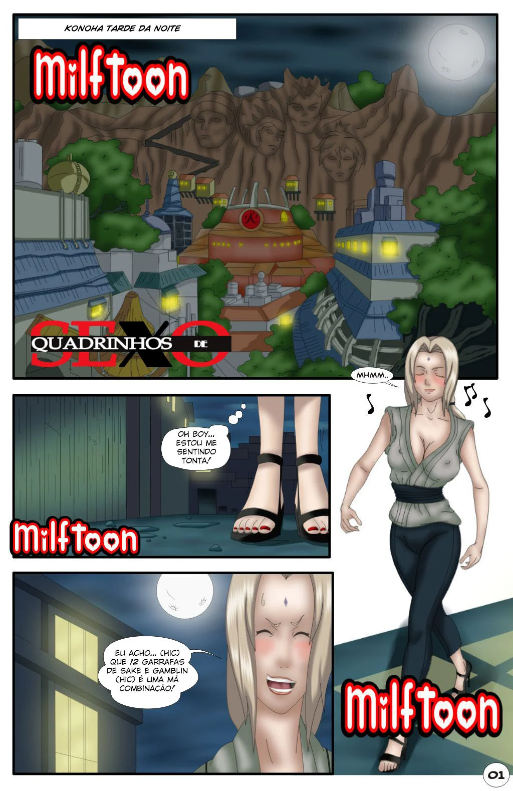 Chantageando a Tsunade