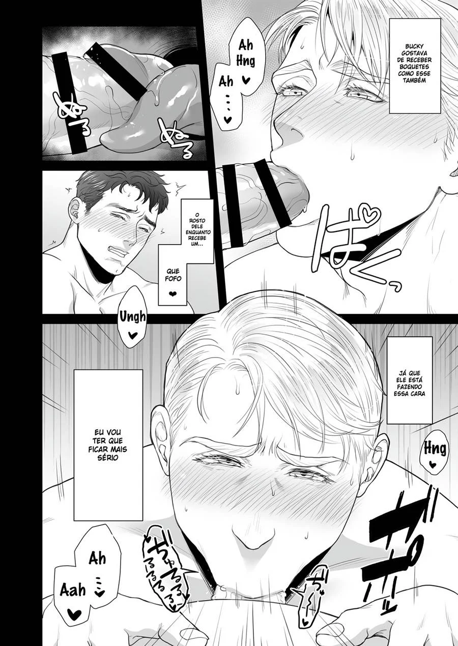 Capitão América louco por caralho