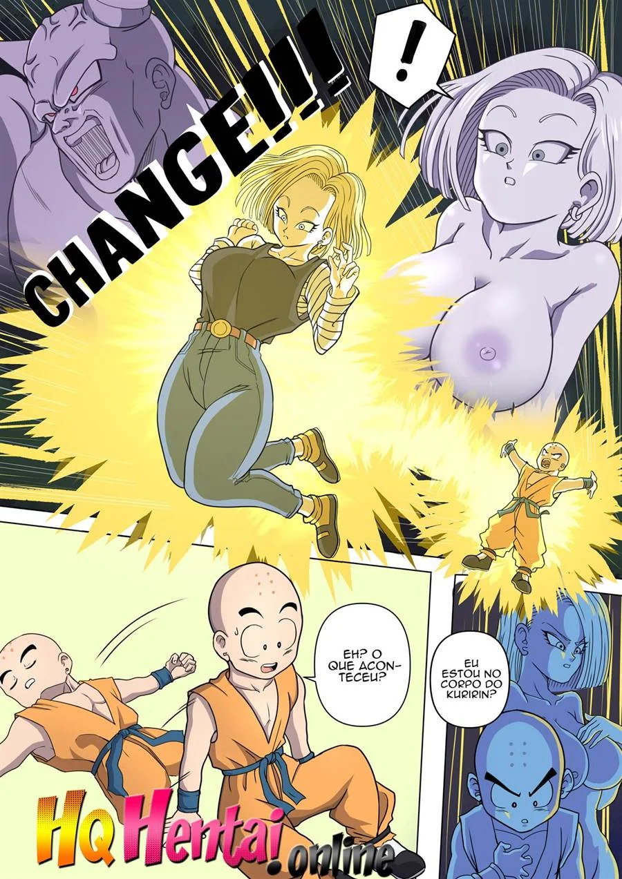 Body Change – Adroid 18, Caulifla e Bulma
