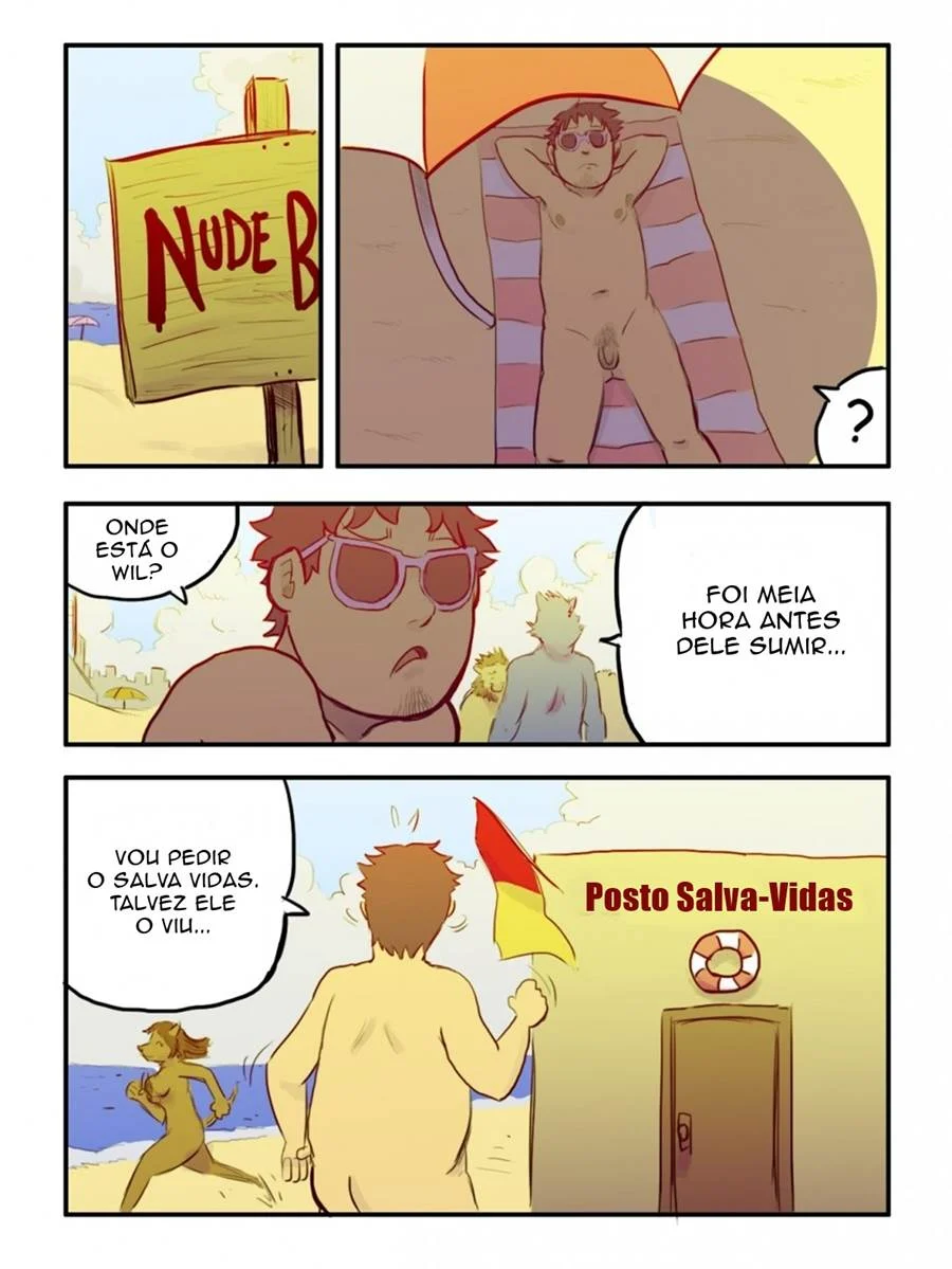 Boy & Pig – Praia de nudismo gay