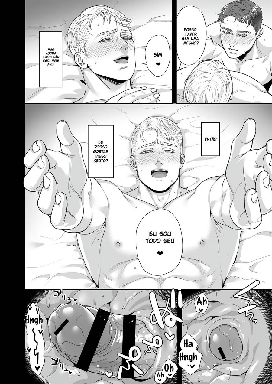 Capitão América louco por caralho