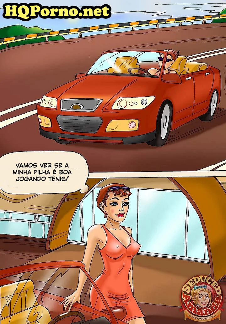 Cartoon porno incesto: Mãe e filha fazendo suruba