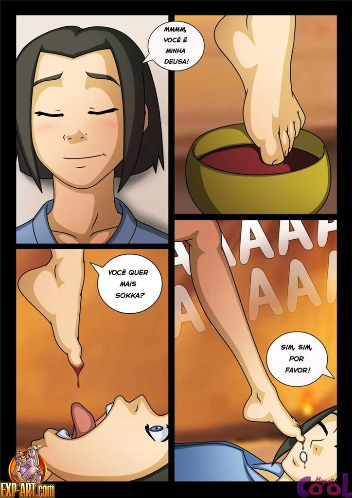 Avatar Hentai – Noite de sexo