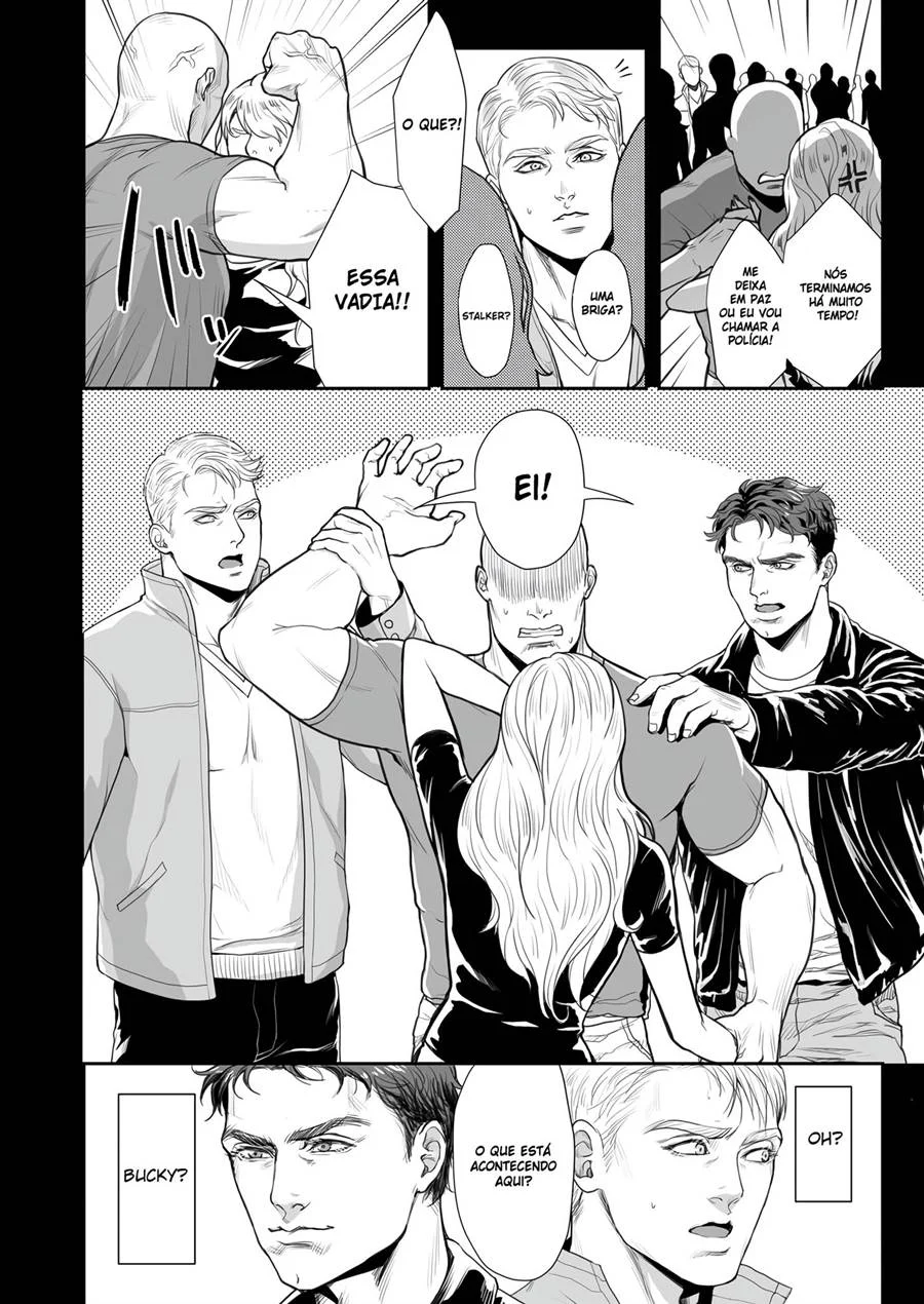 Capitão América louco por caralho