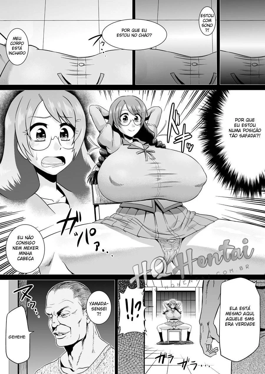 Comendo estudante peituda