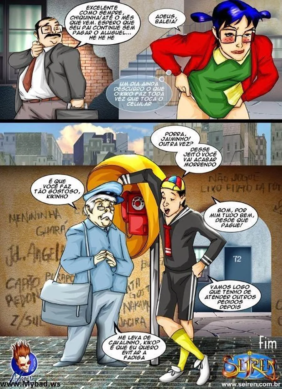 A turma do chaves fodendo