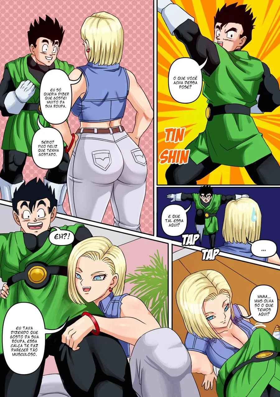 Andróide 18 & Gohan