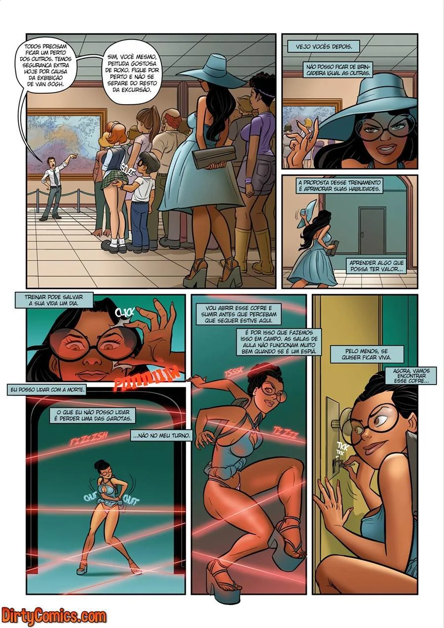 Chicas 28 espiãs vagabundas