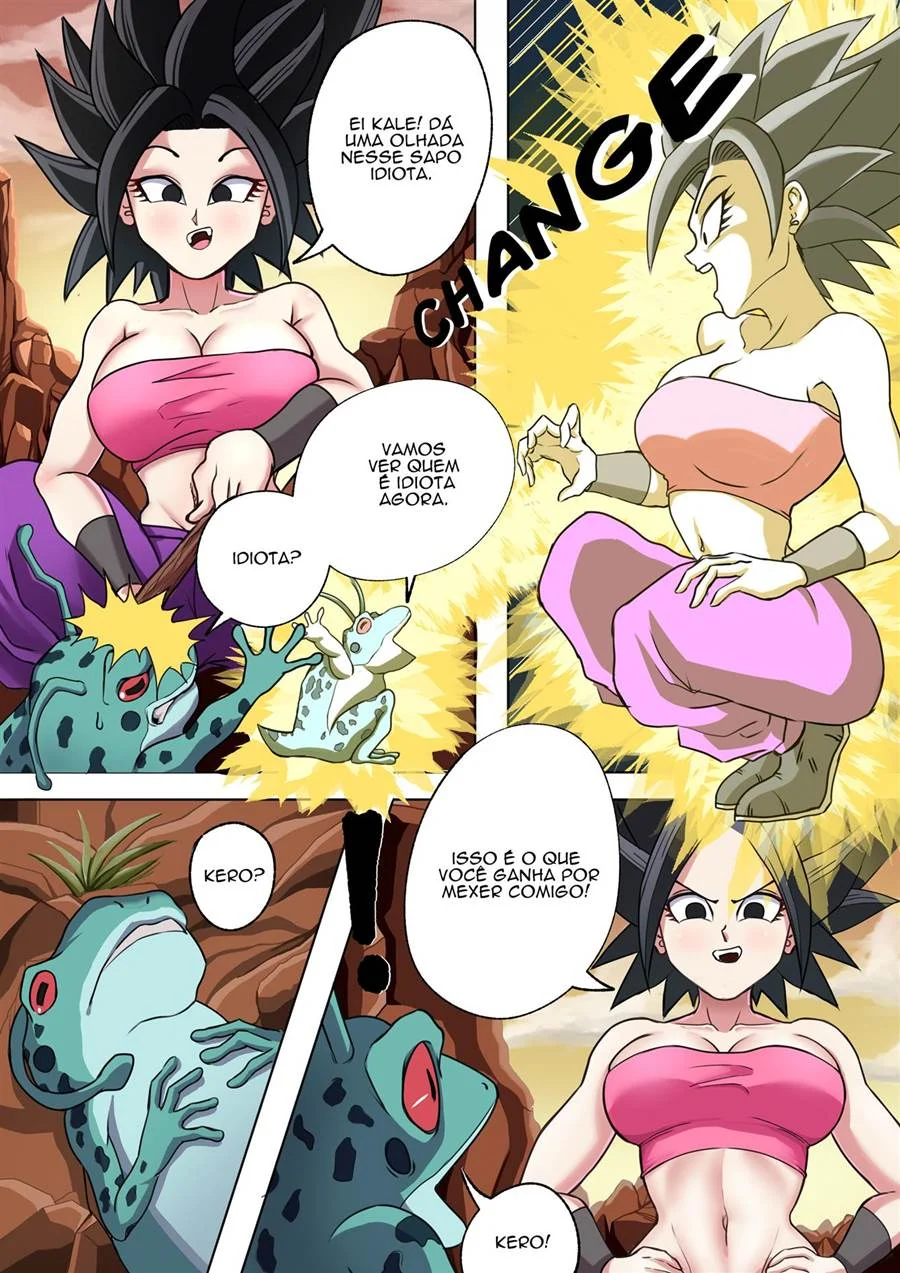 Body Change – Adroid 18, Caulifla e Bulma