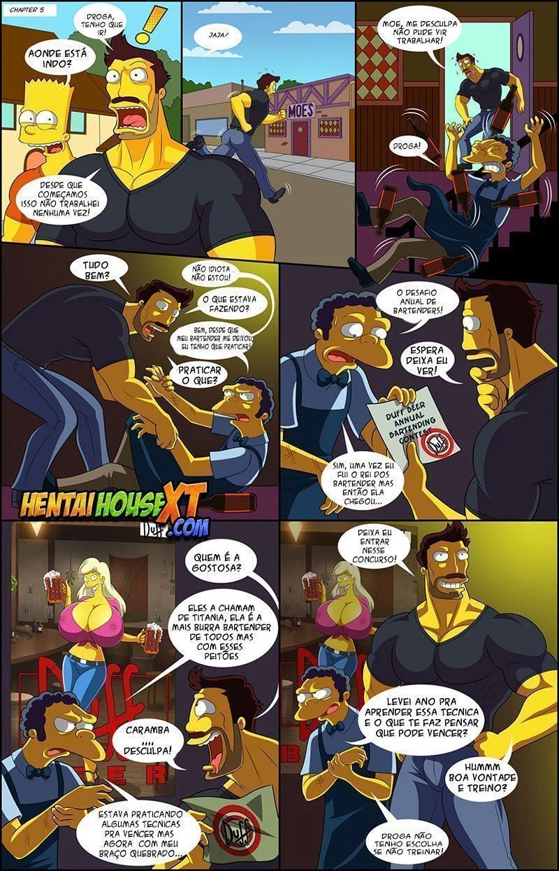 Cartoon Hentai Simpsons Pornô HQs