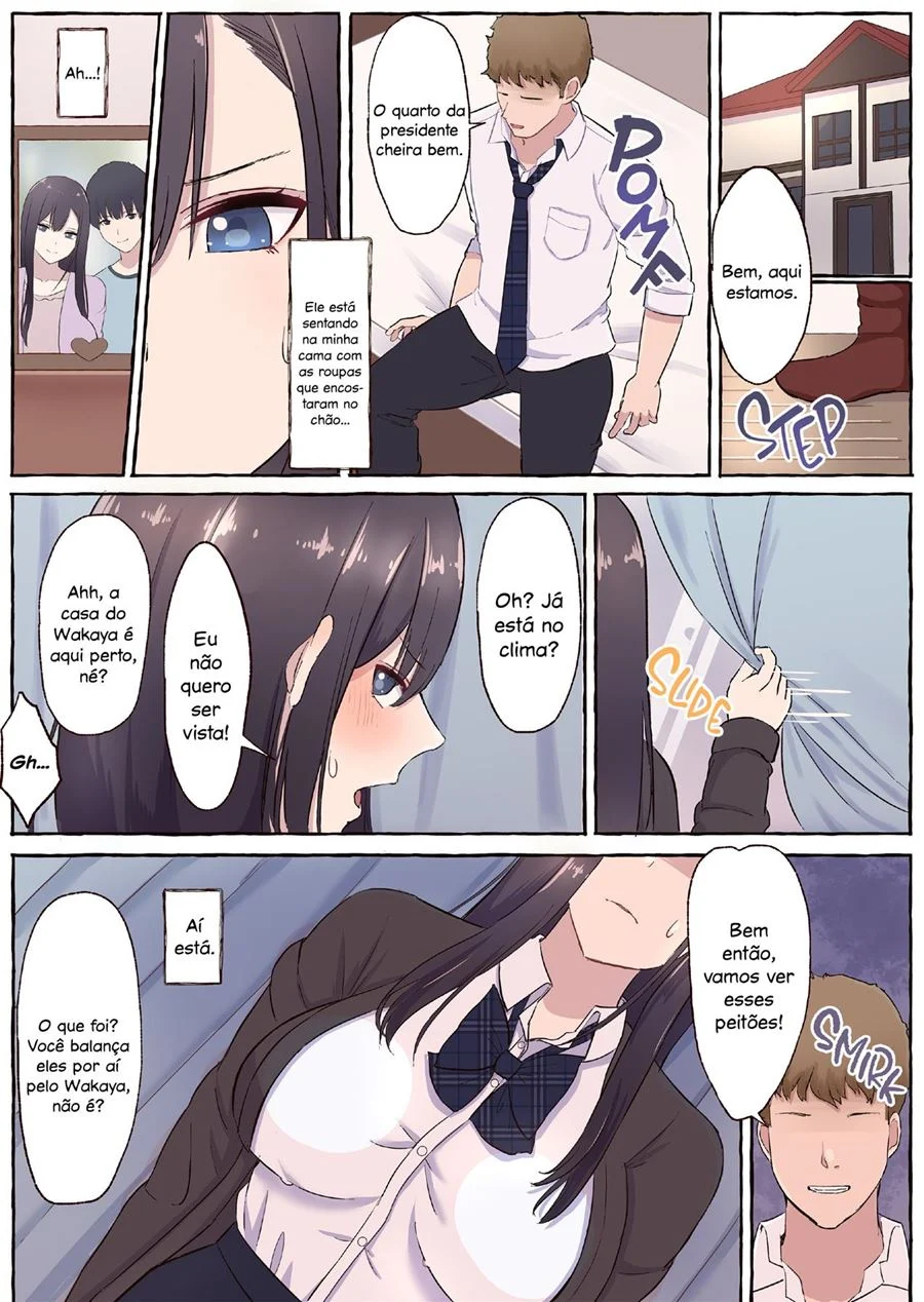 A presidente de classe peituda