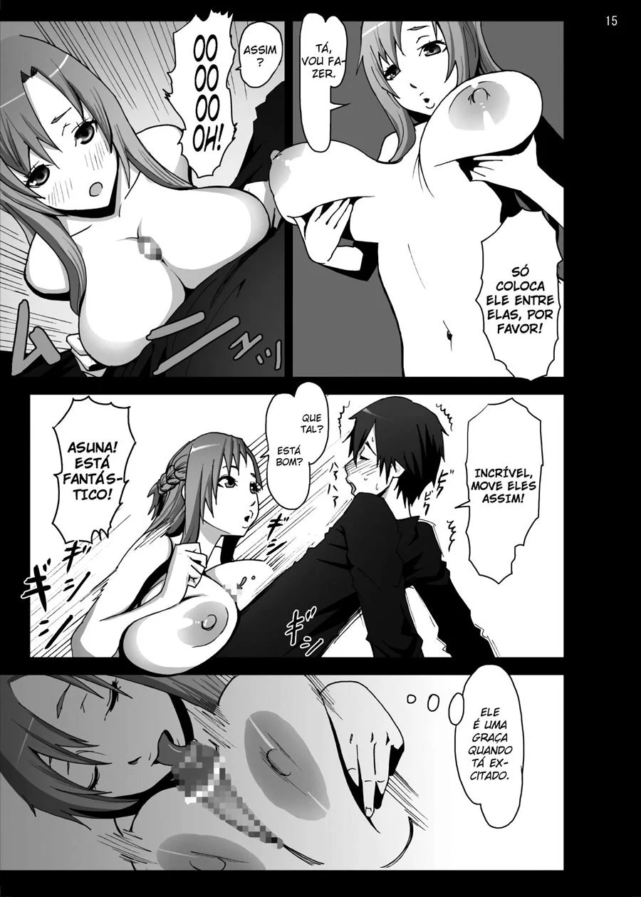 Asuna o Bakunyuu ni Shite Mita