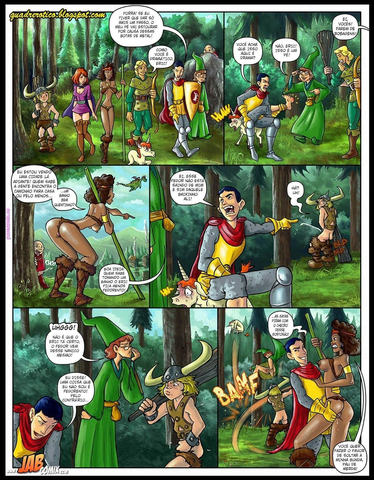 Caverna do dragao porno quadrinhos