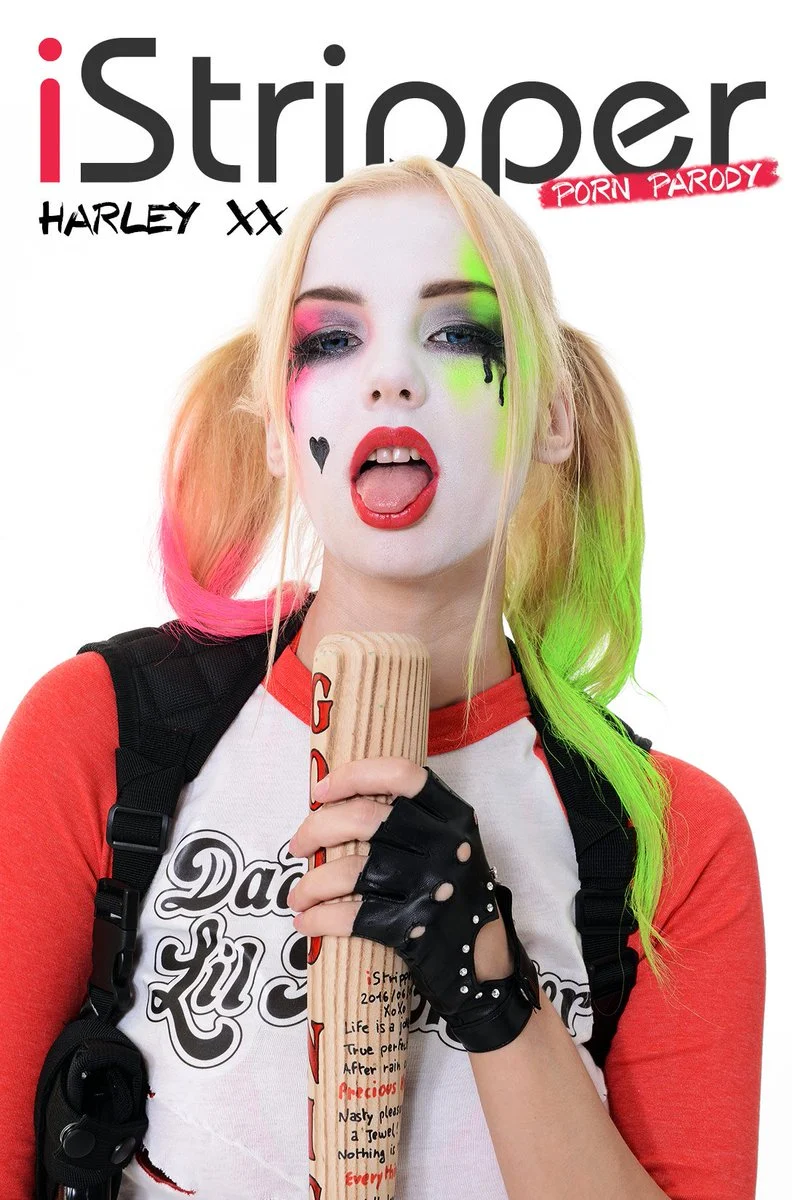 Arlequina cosplay porno a malandra mais sexy do mundo