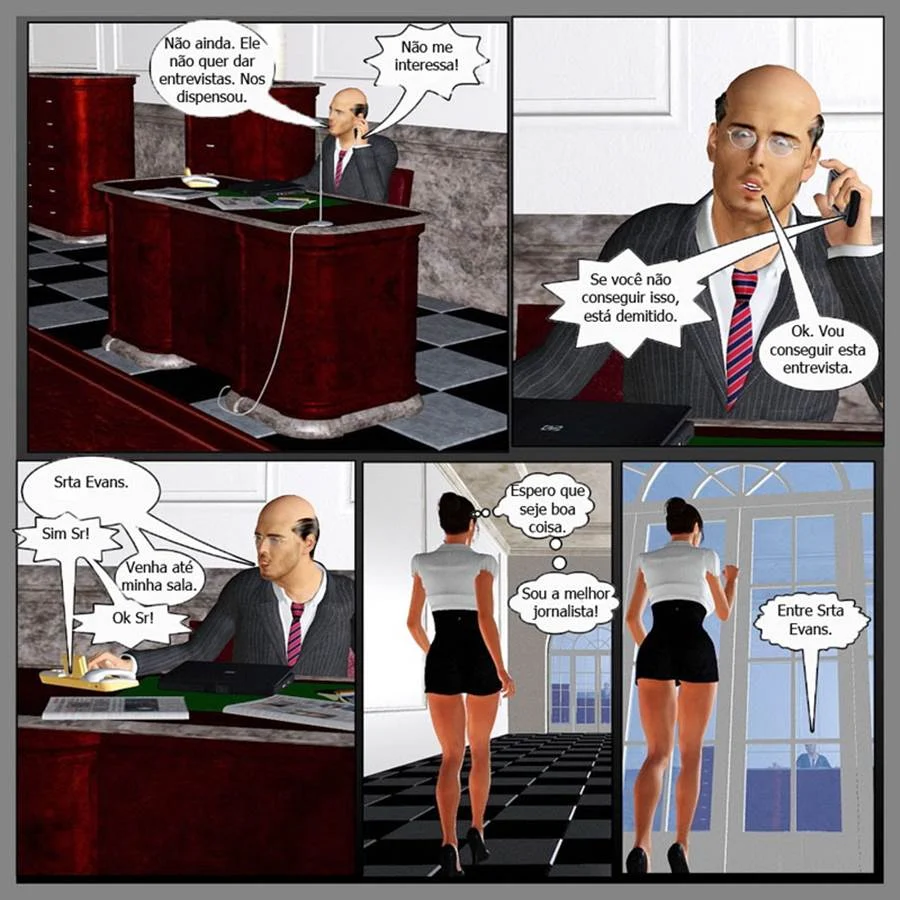 A entrevista com negão