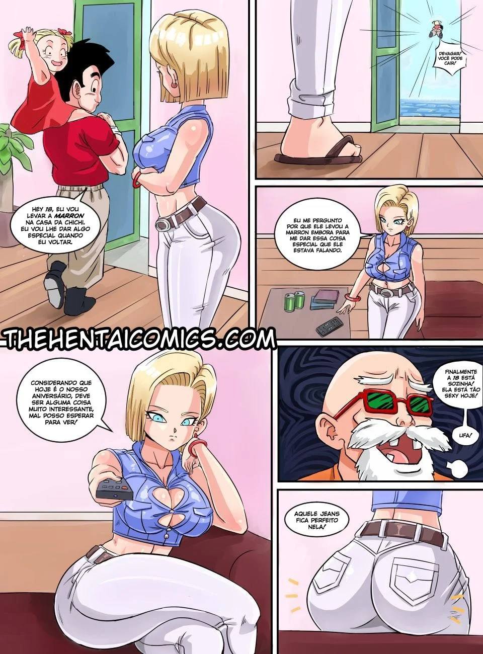 Animes Hentai Android 18 Is Alone
