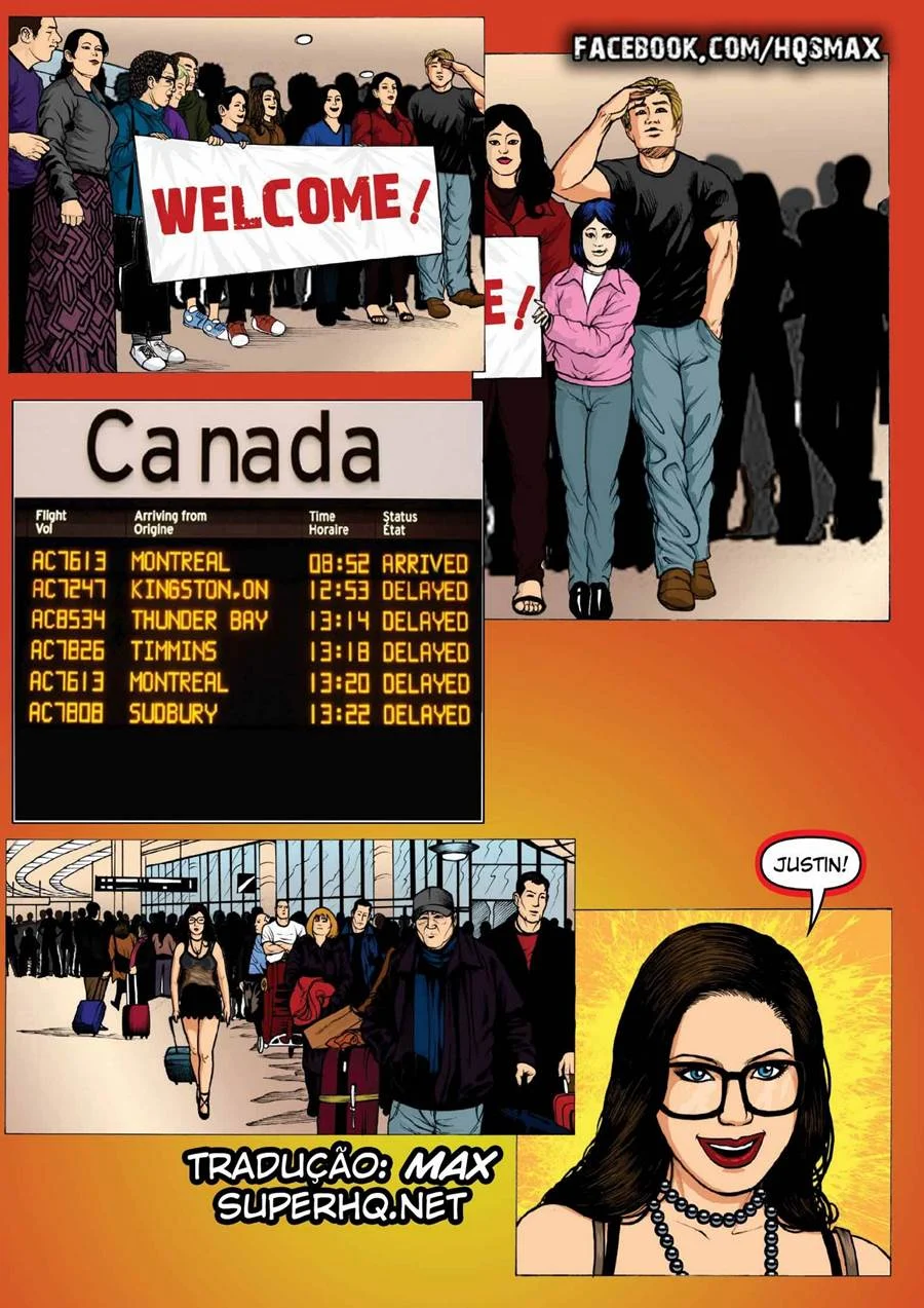 A namorada canadense