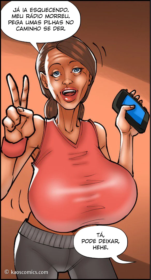 Cartoon quadrinho pornô A esposa e os jardineiros pretos 3