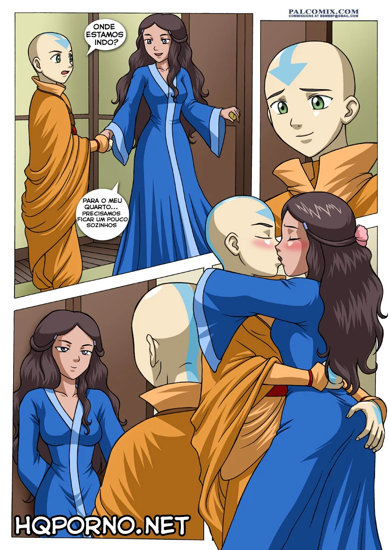 Avatar porno: Quadrinho erótico romântico