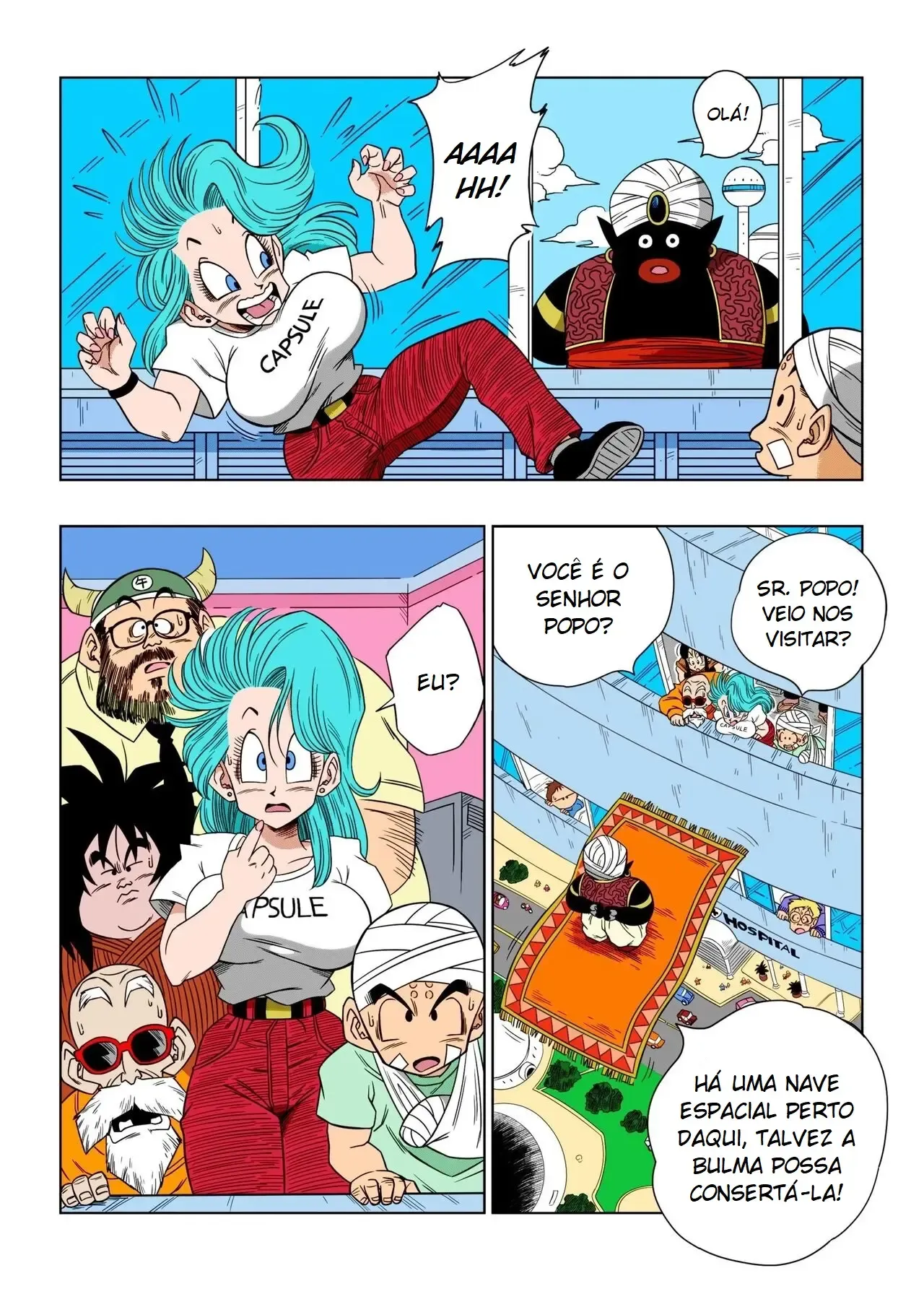 Bulma E O Senhor Popo