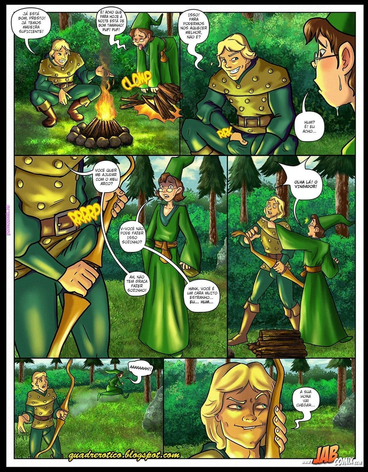 Caverna do dragao porno quadrinhos