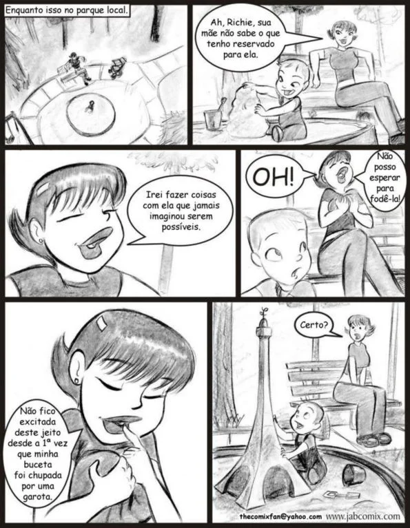 Ay Papi 08 – Os melhores gibi porno erótico