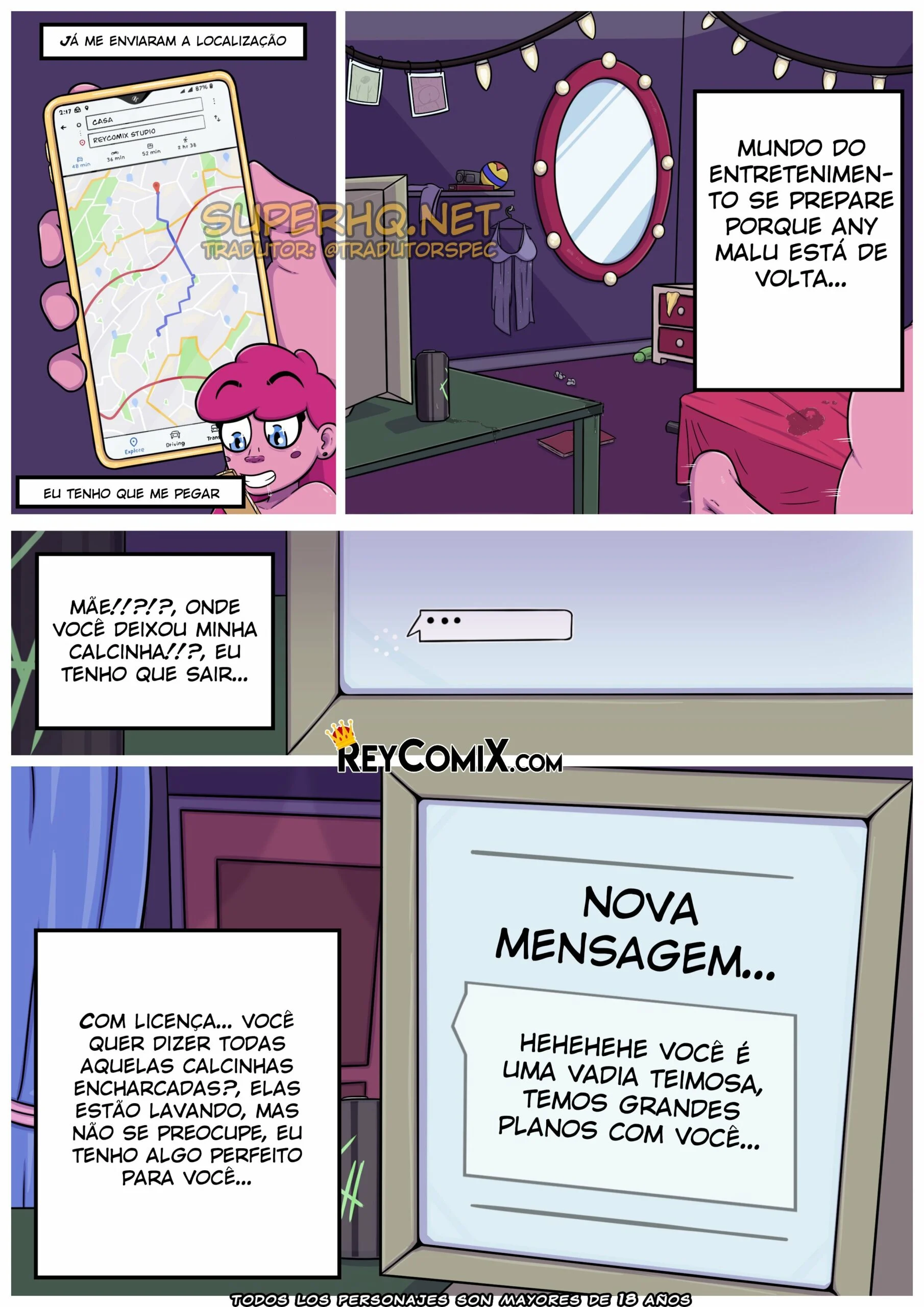 Any Malu, The Pink Bitches