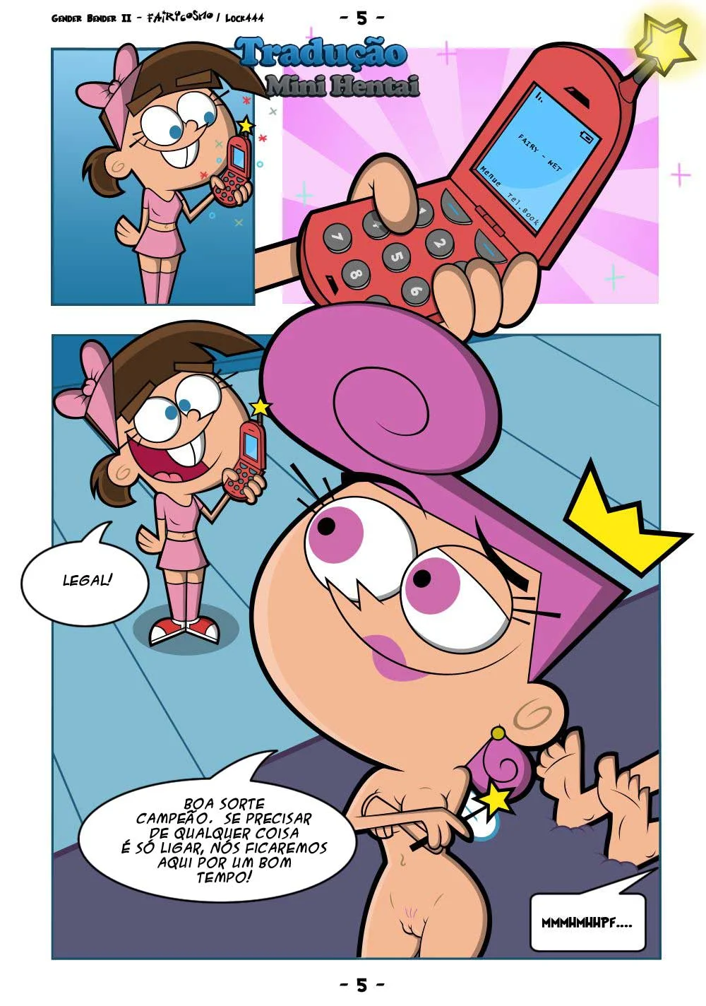 Cartoon Hentai Os Padrinhos Mágicos