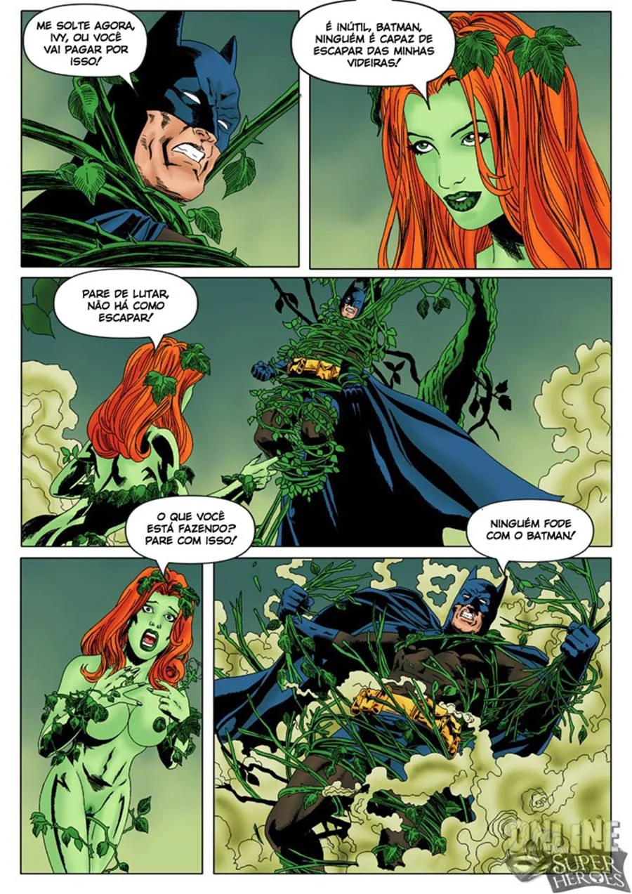 Batman Vs Poison Ivy