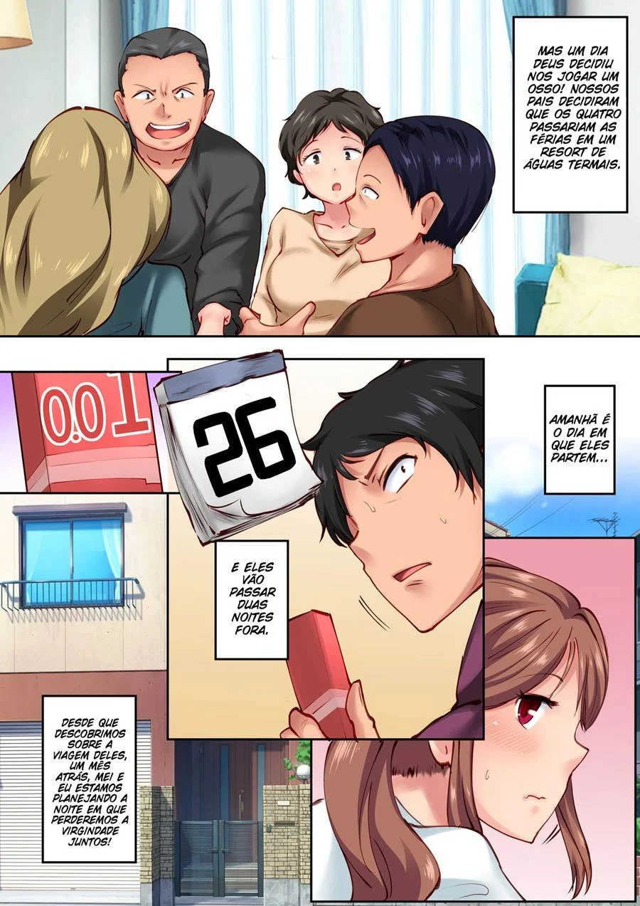 Brincando sozinho na casa da minha amiga